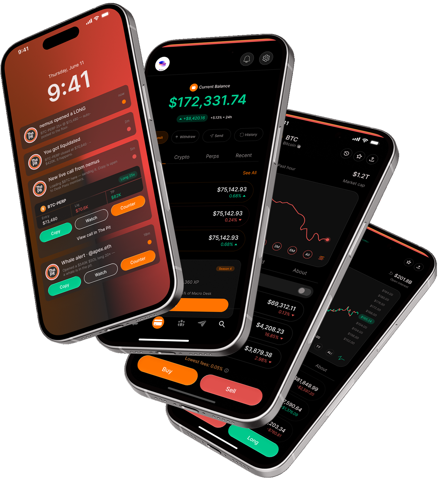 The Pit app on iPhone
